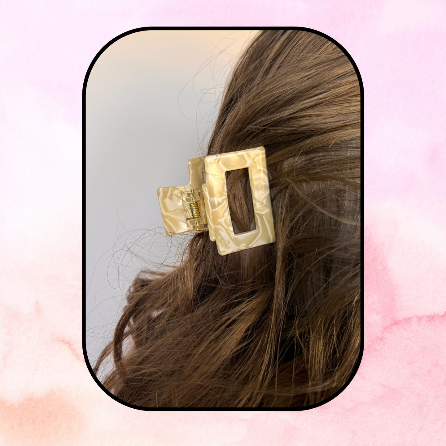 Claw Clip - Medium Pearl